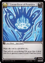 Lesser Boon of Poseidon (034) — card price