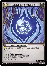 Lesser Boon of Rakko (036) — card price