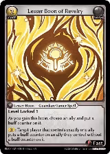Lesser Boon of Revelry (038) — card price