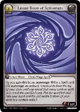 Lesser Boon of Scriveners (040) — card price