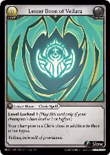 Lesser Boon of Veilara (044) — card price