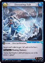 Dissuading Halt (004) — card price