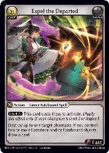 Expel the Departed (007) — card price