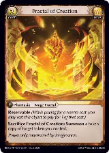Fractal of Creation (008) — card price