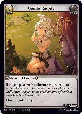 Gentle Respite (011) — card price