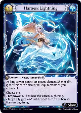 Harness Lightning (024), Radiant Origins Event Pack — Grand Archive card price