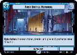First Battle Memorial (9/84) — card price