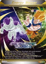 Energy Marker - Prismatic Clash (M-52) (Gold-Stamped) (M-52), Three Glorious Fighters — DB Super card price
