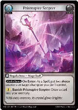 Prismspire Scepter (164), Promotional Cards — Grand Archive card price