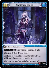 Shattered Hope (172), Promotional Cards — Grand Archive card price