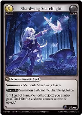 Shardwing Searchlight (170), Promotional Cards — Grand Archive card price