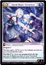 Spirit Blade: Terminus (173), Promotional Cards — Grand Archive card price