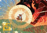 Repel Calamity Art Card (Gold-Stamped Signature) (43) — card price