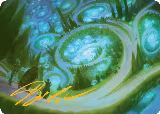 Mathemagics Art Card (Gold-Stamped Signature) (8) — card price