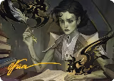 Eternal Student Art Card (Gold-Stamped Signature) (11) — card price