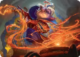 Goblin Glasswright Art Card (Gold-Stamped Planeswalker Symbol) (13) — card price