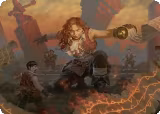 Zealous Lorecaster Art Card (14) — card price