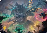 Moment of Reckoning Art Card (Gold-Stamped Planeswalker Symbol) (19) — card price