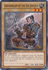 Chamberlain of the Six Samurai (YS13-EN005) — card price