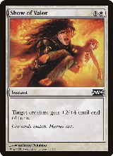 Show of Valor (33) — card price