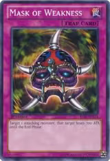 Mask of Weakness (BP02-EN174) — card price