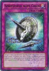 Spikeshield with Chain (Mosaic Rare) (BP02-EN214), Battle Pack 2: War of the Giants — Yu-Gi-Oh! card price