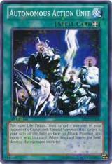 Autonomous Action Unit (Mosaic Rare) (BP02-EN140), Battle Pack 2: War of the Giants — Yu-Gi-Oh! card price