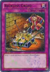 Reckless Greed (Mosaic Rare) (BP02-EN175), Battle Pack 2: War of the Giants — Yu-Gi-Oh! card price