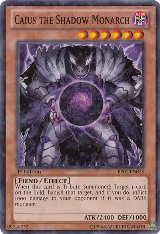 Caius the Shadow Monarch (Starfoil) (BP01-EN018) — card price