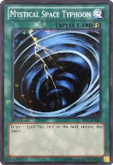 Mystical Space Typhoon (Starfoil) (BP01-EN068) — card price