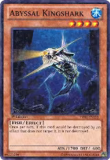 Abyssal Kingshark (Starfoil) (BP01-EN155) — card price