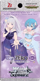 Re:ZERO -Starting Life in Another World- Vol. 3 Booster Pack, ZERO -Starting Life in Another World- Vol.3 — Weiß Schwarz card price