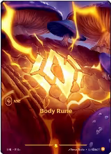 Body Rune (R04a) (R04a), Unleashed — Riftbound card price