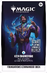 Foundations Commander Deck - Keen Engineering, Commander: Foundations — Magic card price