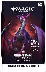 Foundations Commander Deck - Reign of Dragons, Commander: Foundations — Magic card price