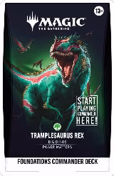 Foundations Commander Deck - Tramplesaurus Rex, Commander: Foundations — Magic card price