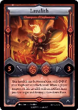 Lavalith - Champion of Hephaestus (SST-SD012) — card price