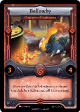 Bellowby - Champion of Hephaestus (SST-SD013) — card price