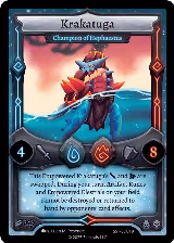 Krakatuga - Champion of Hephaestus (SST-SD019) — card price