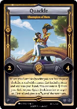 Quackle - Champion of Hera (SST-SD021) — card price