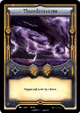 Thunderstorm (SST-SD076) — card price