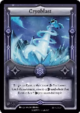 Cryoblast (SST-SD087) — card price