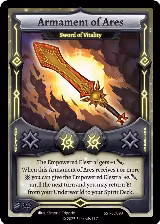 Armament of Ares - Sword of Vitality (SST-SD090) — card price