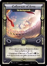 Coliseum of Ares - The Battlegrounds (SST-SD091) — card price