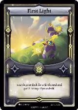 First Light (SST-SD092) — card price