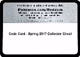 Code Card - Spring 2017 Collector Chest — card price