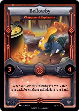 Bellowby - Champion of Hephaestus (SST-016) — card price