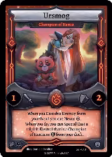 Ursmog - Champion of Hestia (SST-018) — card price