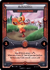 Ashrabbit - Champion of Hestia (SST-019) (SST-019) — card price