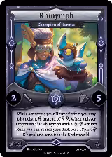 Rhinymph - Champion of Hermes (SST-060) — card price